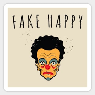 Fake Happy Clown Magnet